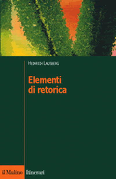 Copertina Elementi di retorica