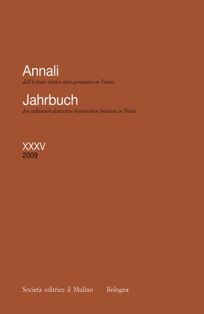 Cover Annali XXXV, 2009